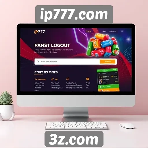 Evolução do design e interface do ip777.com