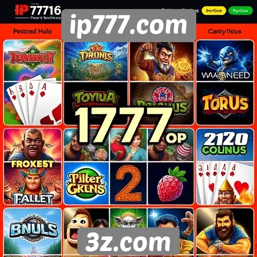 Plataforma de jogos ip777.com oferece variedade de opções