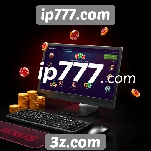 Análise de recursos do site ip777.com